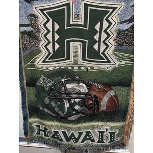 Hawaiian‎ Rainbow Warrior Tapestry Throw 46X61